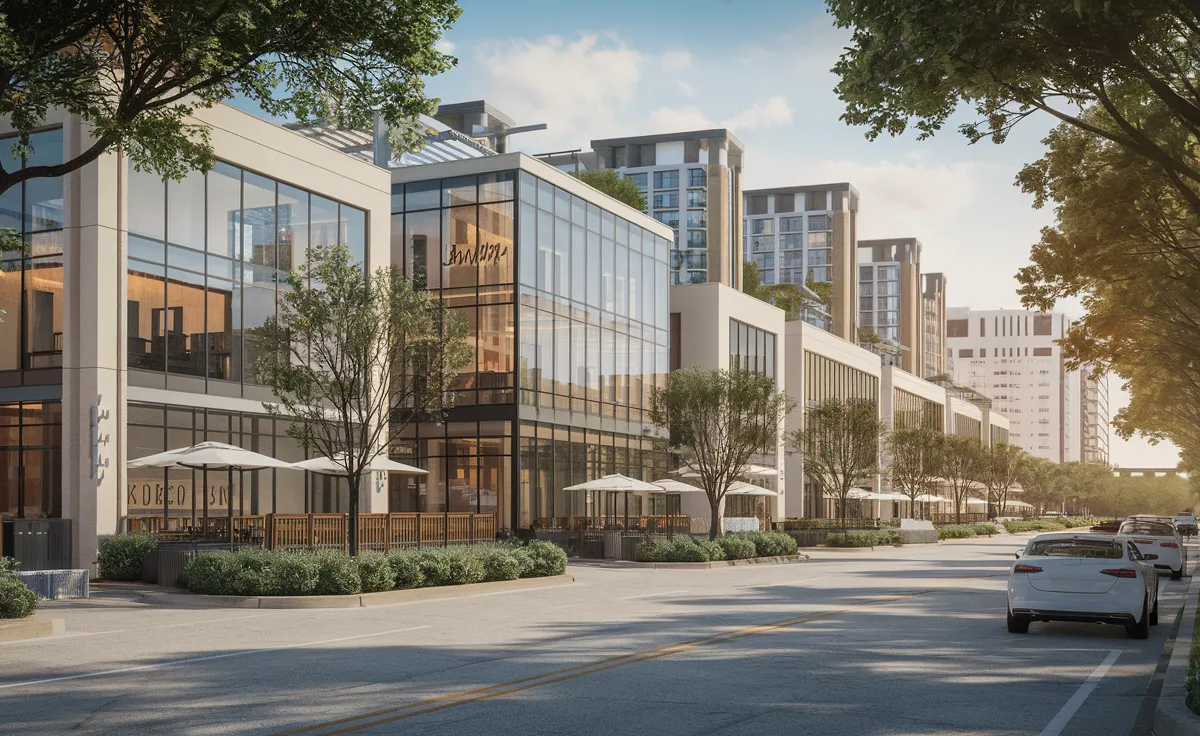 Addison, Texas cityscape