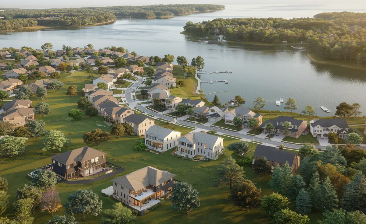 Little Elm, Texas cityscape