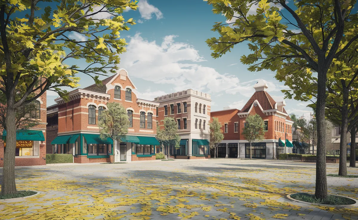 McKinney, Texas cityscape