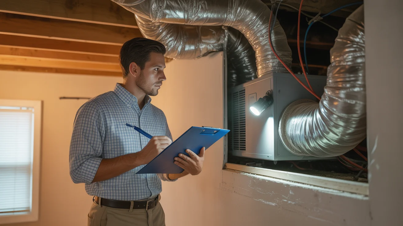 HVAC inspection checklist for home buyers