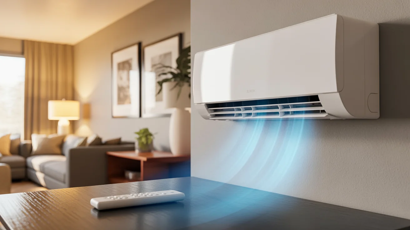 Ductless mini split system