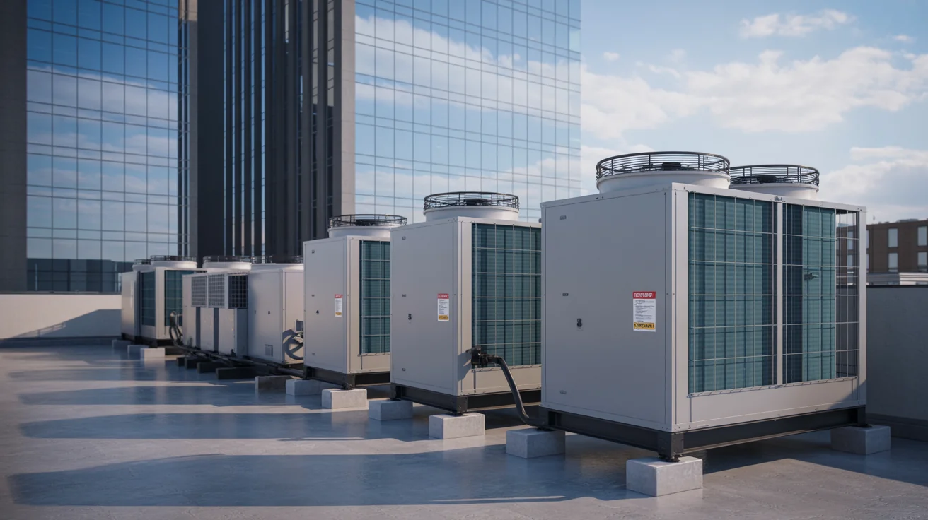 24/7 Commercial<br>HVAC Emergency hero image